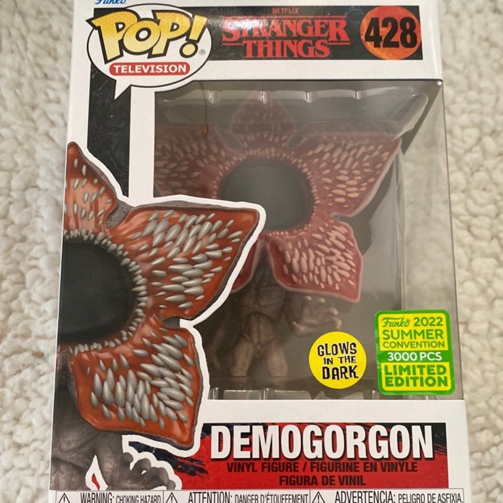 Stranger Things Season 4 Demogorgan Funko Backpack Loungefly Set SDCC 2022 - Picture 3 of 11